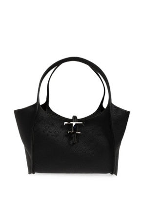 Tod's small T Timeless leather tote bag - Black