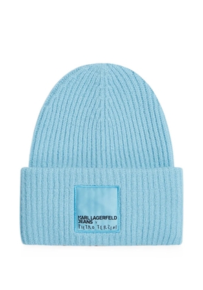 Karl Lagerfeld Jeans x Pietro Terzini beanie - Blue