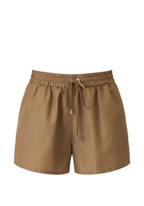 Cinq A Sept Kendra drawstring shorts - Brown