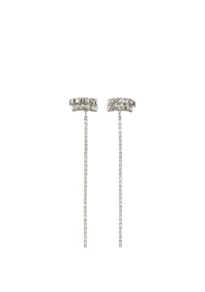 Magda Butrym crystal-embellished drop earrings - Silver
