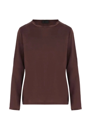 F.It crew-neck sweater - Brown