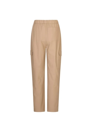 Fabiana Filippi monili-trimmed cargo pants - Neutrals