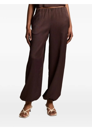Vince plissé crinkle trousers - Brown