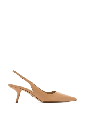 Sam Edelman Bianka pointed-toe slingback pumps - Neutrals