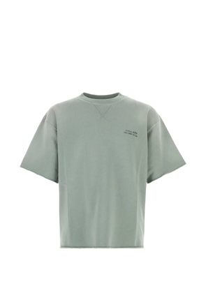 Golden Goose Robert Over logo-print short-sleeve T-shirt - Green