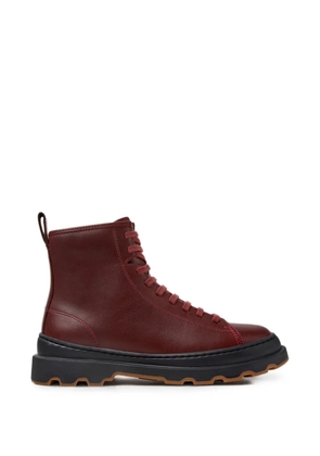 Camper Brutus lace-up ankle boots - Red