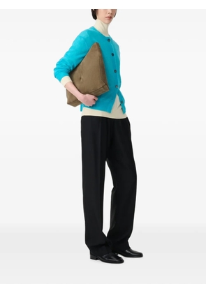 Studio Nicholson Callen brushed-effect cardigan - Blue
