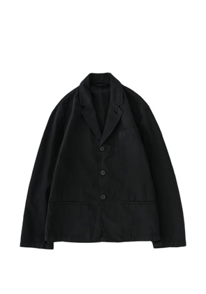 Studio Nicholson Spiel notch-lapels blazer - Black