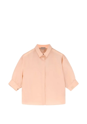 Alberta Ferretti puff-sleeve shirt - Neutrals