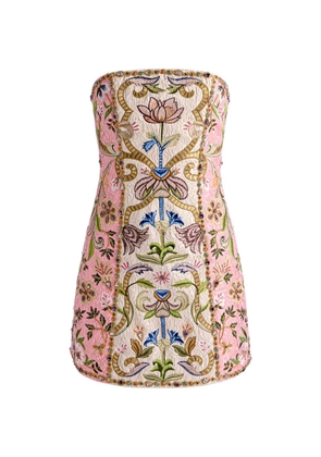 alice + olivia Katia mini dress - Neutrals