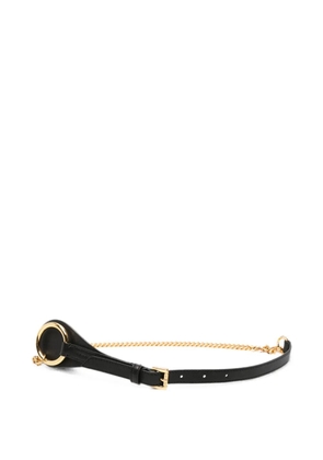 Patrizia Pepe chain-detail leather belt - Gold