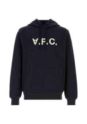 A.P.C. V.P.C. logo-print hoodie - Black