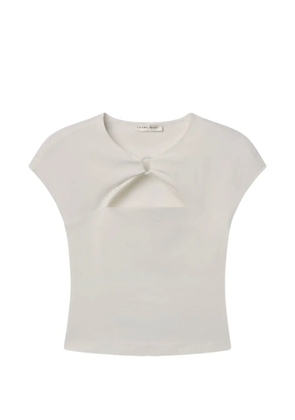 FRAME Casino cutout top - Neutrals
