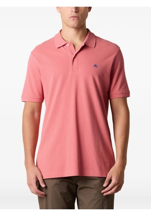 Brooks Brothers piqué embroidery polo shirt - Pink