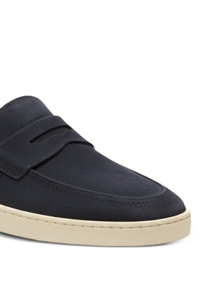 Henderson Baracco suede slip-on loafers - Blue