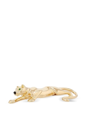 Cartier 1991 Panthère emerald and onyx brooch - Gold