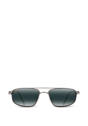 Maui Jim Kahuna rectangle-frame sunglasses - Silver