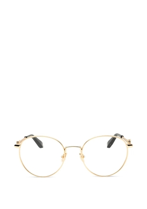 Roberto Cavalli round-frame glasses - Gold