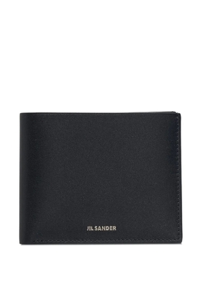 Jil Sander soft calf leather bifold wallet - Black