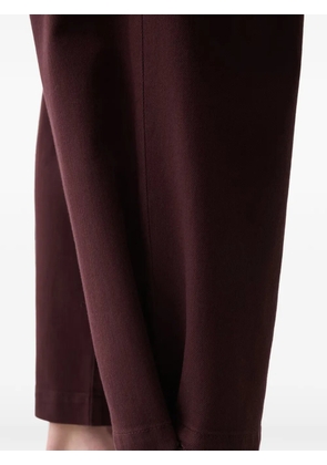 Marc O'Polo Barrel wide-leg cropped trousers - Purple