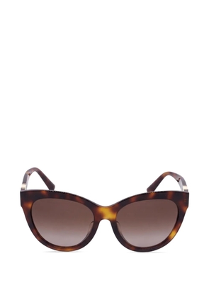 Valentino Garavani Pre-Owned VLogo cat-eye sunglasses - Brown