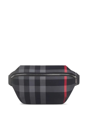Burberry check-pattern belt bag - Black