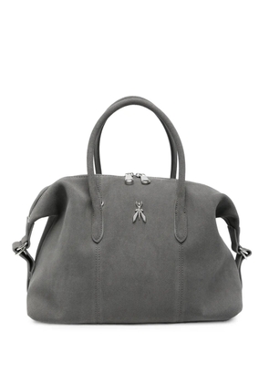 Patrizia Pepe New Business suede tote bag - Grey