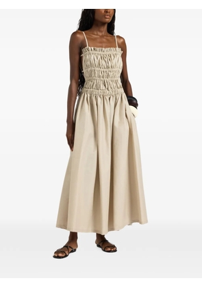 Liviana Conti Shannon midi dress - Neutrals