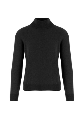 Tagliatore high-neck sweater - Black