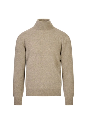 Agnona turtleneck long-sleeve sweater - Neutrals