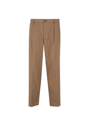 Department 5 logo-patch trousers - Brown