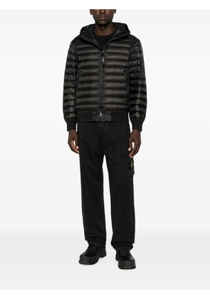 Stone Island logo-patch cargo pants - Black
