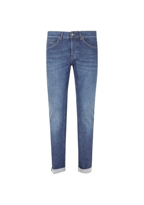 DONDUP whiskered-effect jeans - Blue