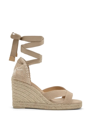 Castañer Bailey wedge heeled sandals - Neutrals