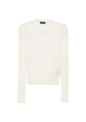 Haikure Paul long-sleeve T-shirt - Neutrals
