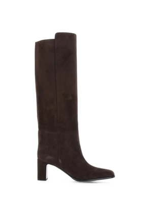 Jimmy Choo Caly 65 suede knee-high boots - Brown