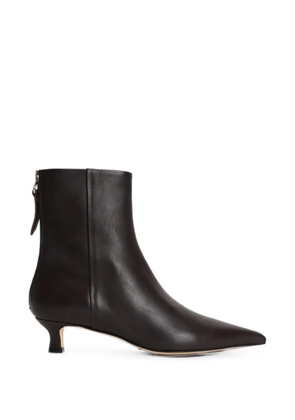 Aeyde Zoe pointed-toe ankle boots - Brown