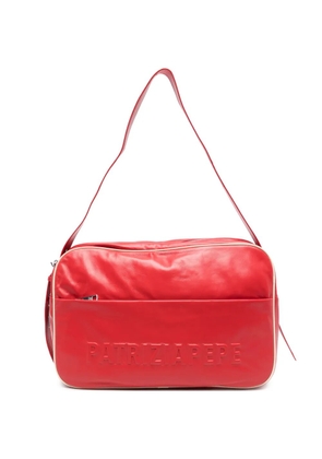 Patrizia Pepe logo-embossed cross body bag - Red