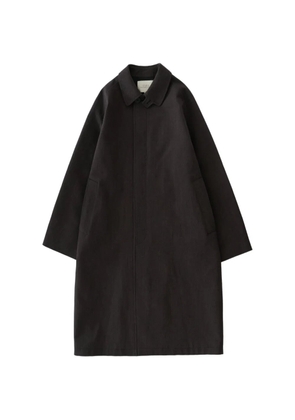 Studio Nicholson Crowe wool-cotton twill coat - Brown