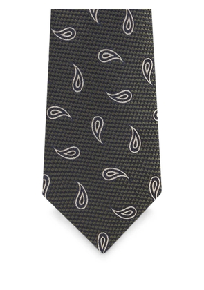 ETRO paisley-jacquard tie - Blue