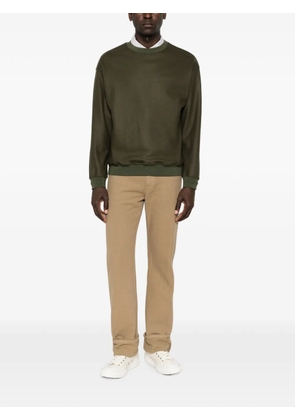 Jil Sander crew-neck sweatshirt - Green