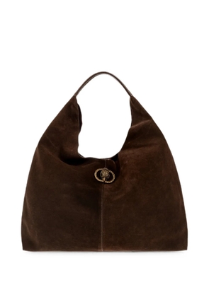 Kurt Geiger London large Chelsea suede shoulder bag - Brown