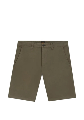 BOSS slim-fit chino shorts - Green