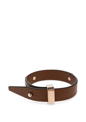 Max Mara Agiate leather bracelet - Pink