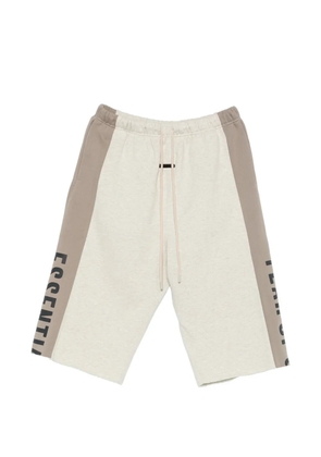 FEAR OF GOD ESSENTIALS logo-print track shorts - Neutrals