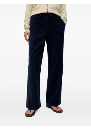 Cordera corduroy low-rise trousers - Blue