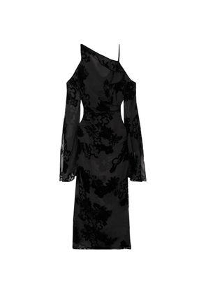 TOM FORD one-shoulder midi dress - Black
