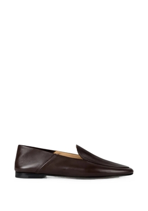 Dear Frances Gio leather loafers - Brown