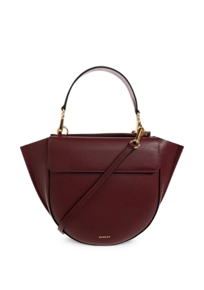 Wandler Hortensia Small leather tote bag - Red