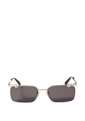 Off-White rectangle-frame sunglasses - Gold